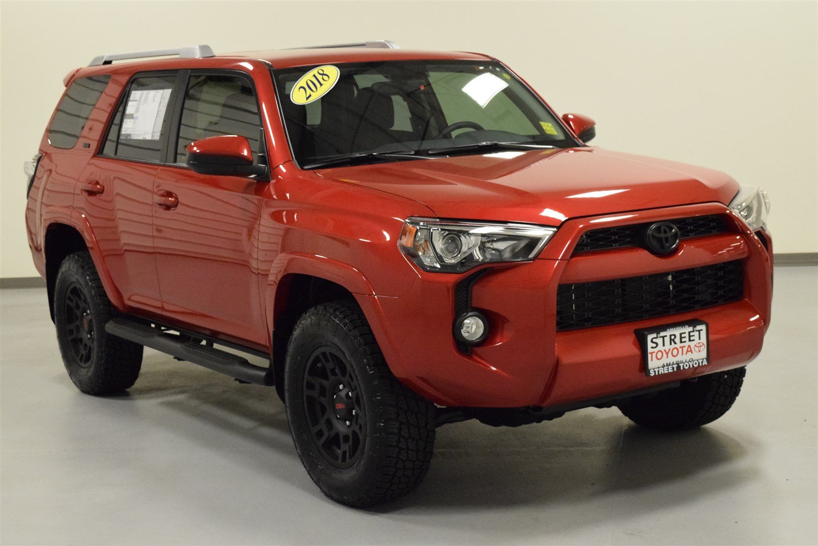 red toyota 4runner